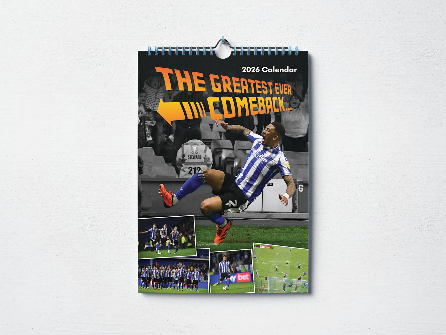 The Greatest Ever Comeback 2026 A3 Calendar