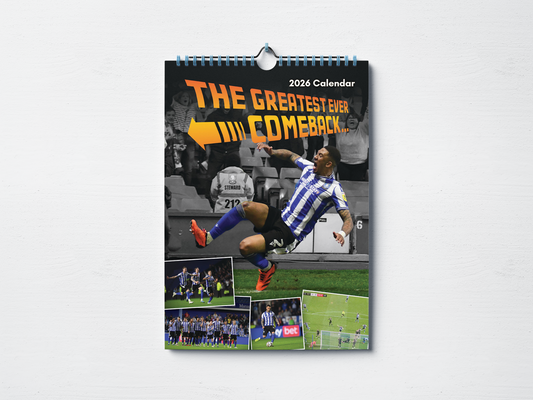 The Greatest Ever Comeback 2026 A3 Calendar